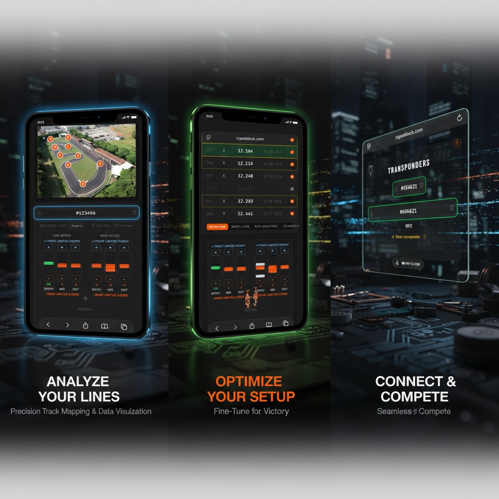RCPaddock product overview across devices